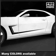 Chevrolet Camaro Side Accent Stripes Decals 2010 2011 2012 2013 Pro Motor