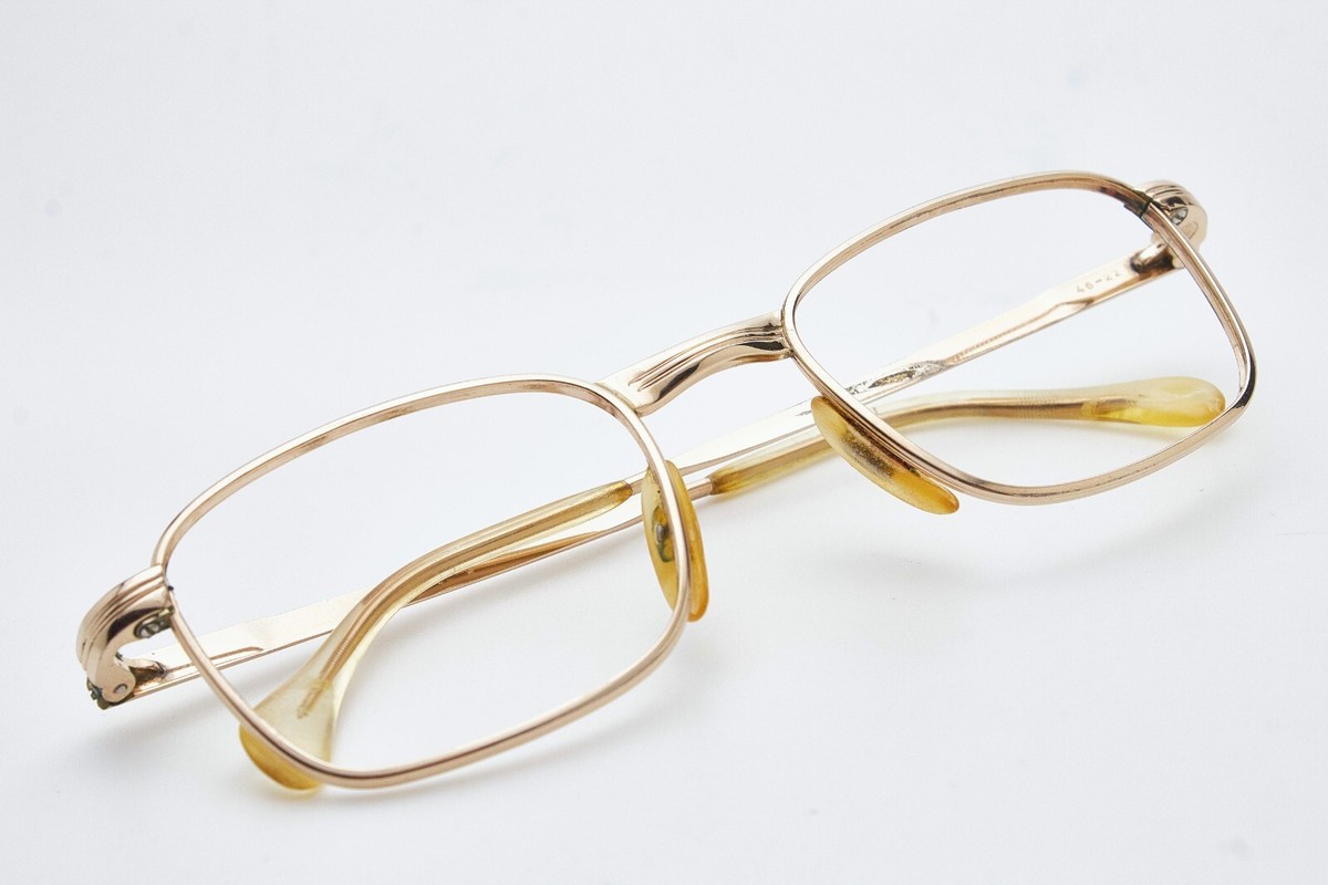 Vintage 1970's 14KTRG Eyeglasses [46-21] Vintage 1970's