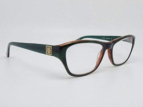 Anne Klein AK5023 300 06/15 Green on Tortoise Eyeglasses Frame 52-16-135
