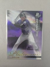 2018 Bowman Platinum Presence Purple Parallel /250 #PP-20 Nolan Arenado Rockies