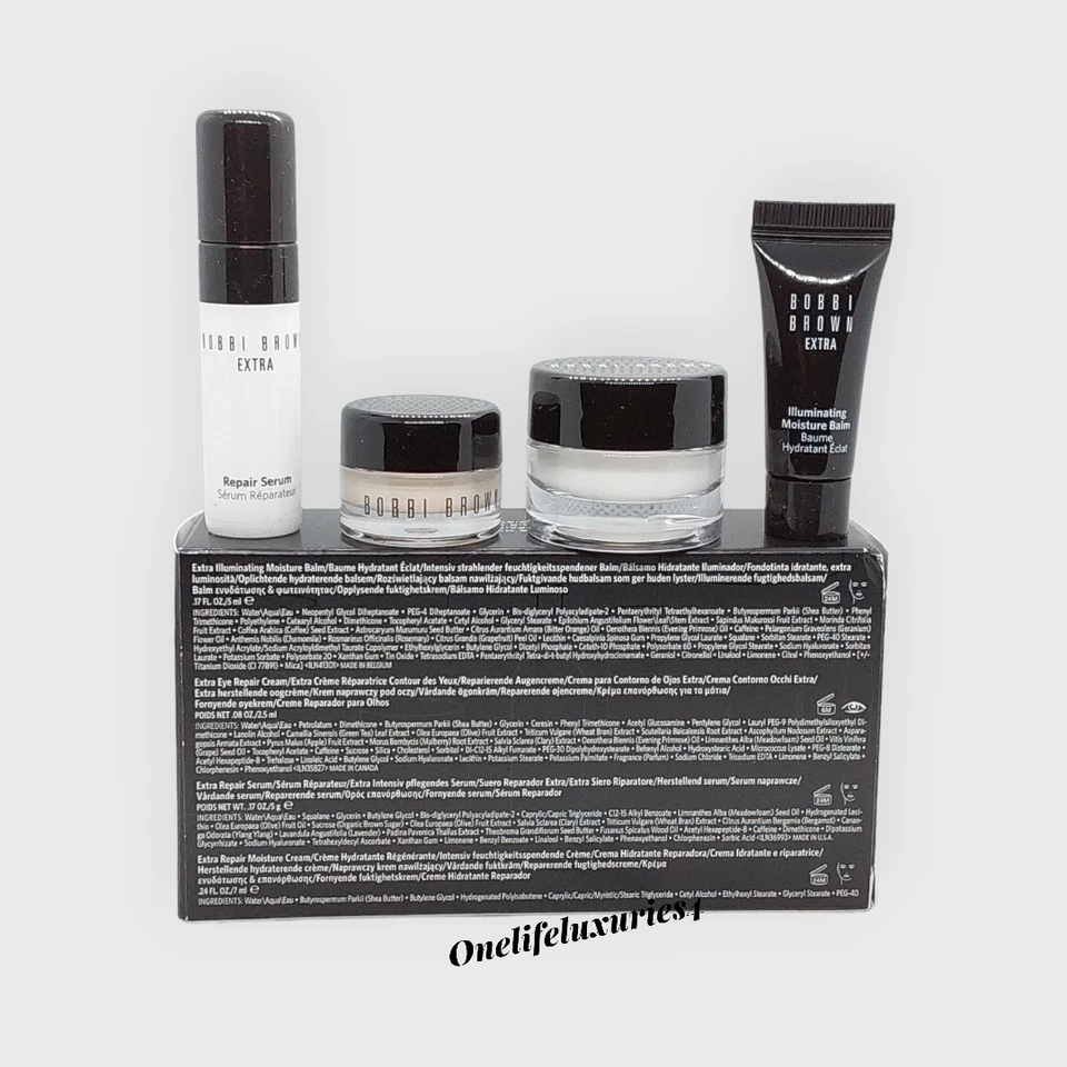 Bobbi Brown The Minis Extra Moisture & Repair  New in box + Free Shipp 4 pc set - Image 3 of 4