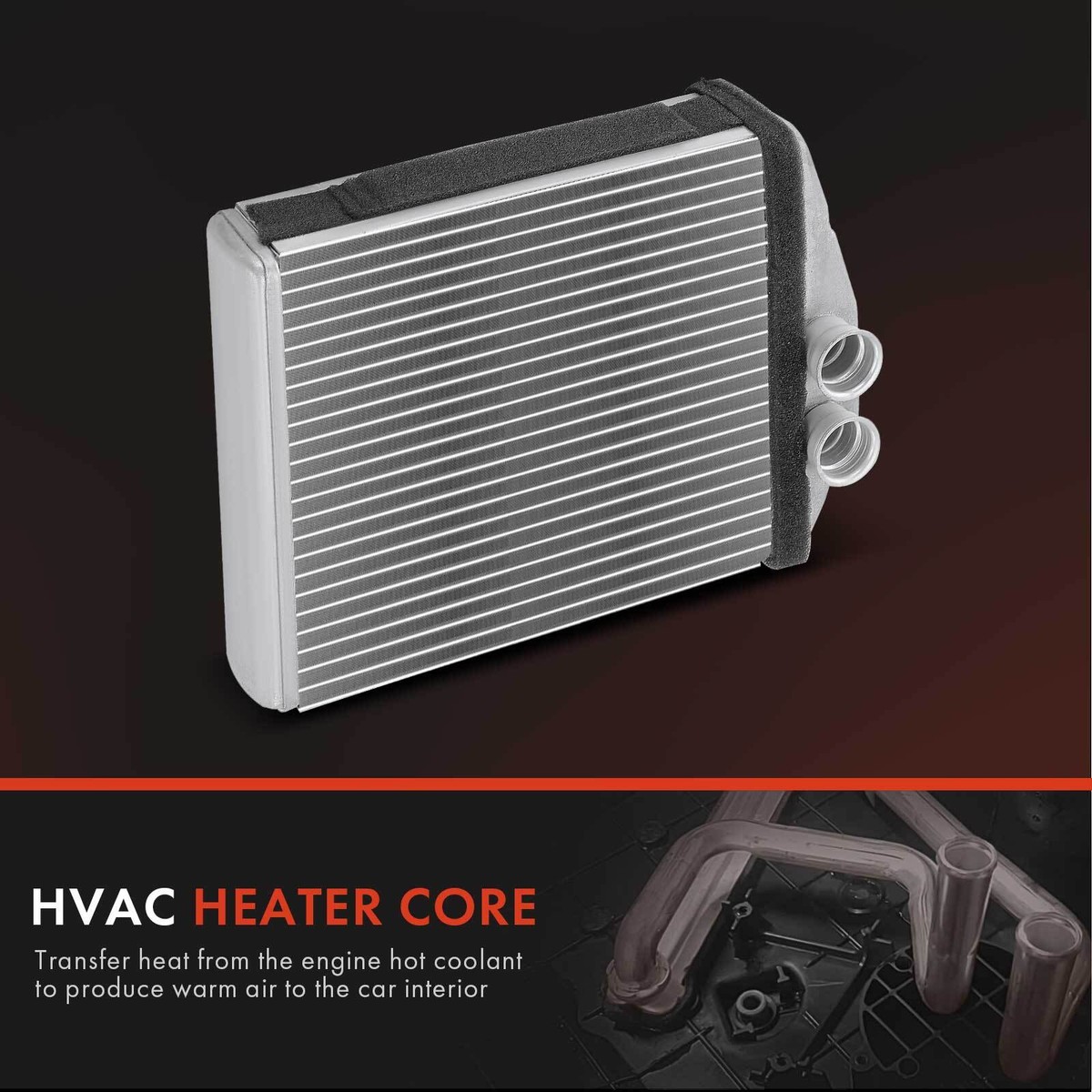 New HVAC Heater Core for Saab 9-3 2003-2011 9-3X 2010-2011 L4 2.0L