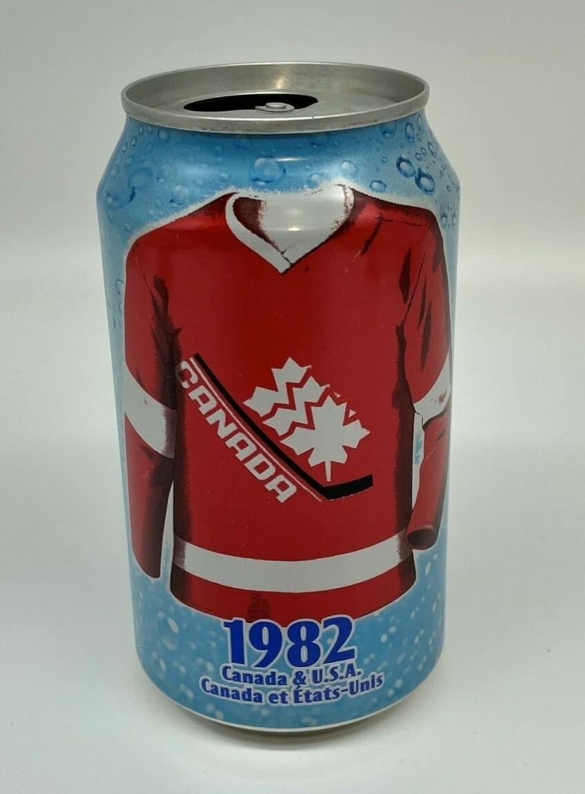 2004 NHL Diet Pepsi Empty Can TEAM CANADA 1982 World Cup Hockey