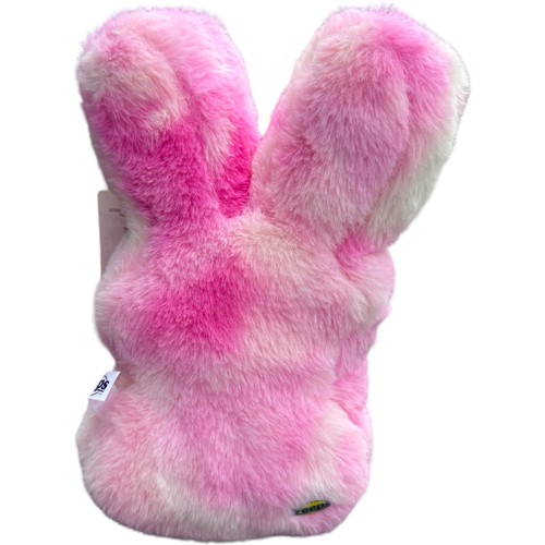 NEW Reversible PEEPS Bunny - Pink Tie Dye/Solid Pink- 12" EASTER Plush NWT - 第 7/16 張圖片