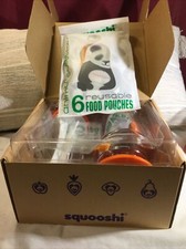 squooshi the filling station with 6 animal collection reusable pouches.