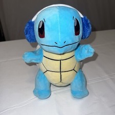 Pok mon Holiday Squirtle Ear Muffs 8" Plush Nintendo Pokemon New Without Tag