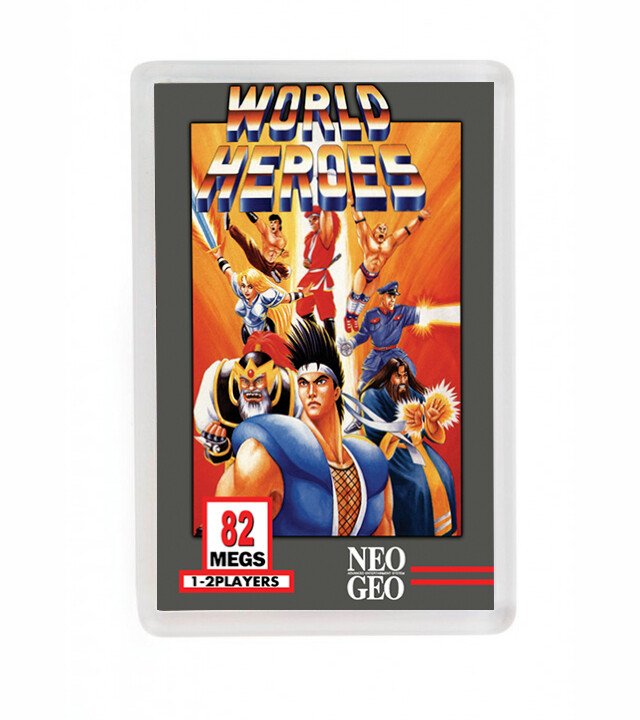 World Heroes neo geo Fridge Magnet Aimant Frigo