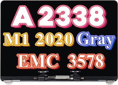 LCD Top Assembly Screen For Macbook Pro 13-inch A2338 2020 MYD82LL/A Space Grey