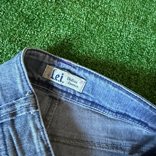 LEI Chelsea Extensible waist Bootcut Glitter Stretch Retro Jeans Pants Size 12 - Picture 10 of 15