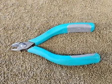Erem Weller Mini 5" Flush Oval Head Side Cutter Pliers 2422E Jeweler Tool ESD