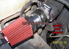 Black Red For 2000-2006 Chevy Suburban 5.3L 6.0L V8 Air Intake Kit + Filter