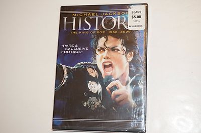Michael Jackson History: The King of Pop 1958-2009 (DVD, 2010) W/S