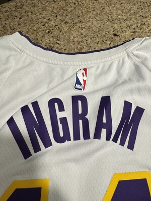 Los Angeles Lakers Nike Men's XL Brandon Ingram #14 White NBA