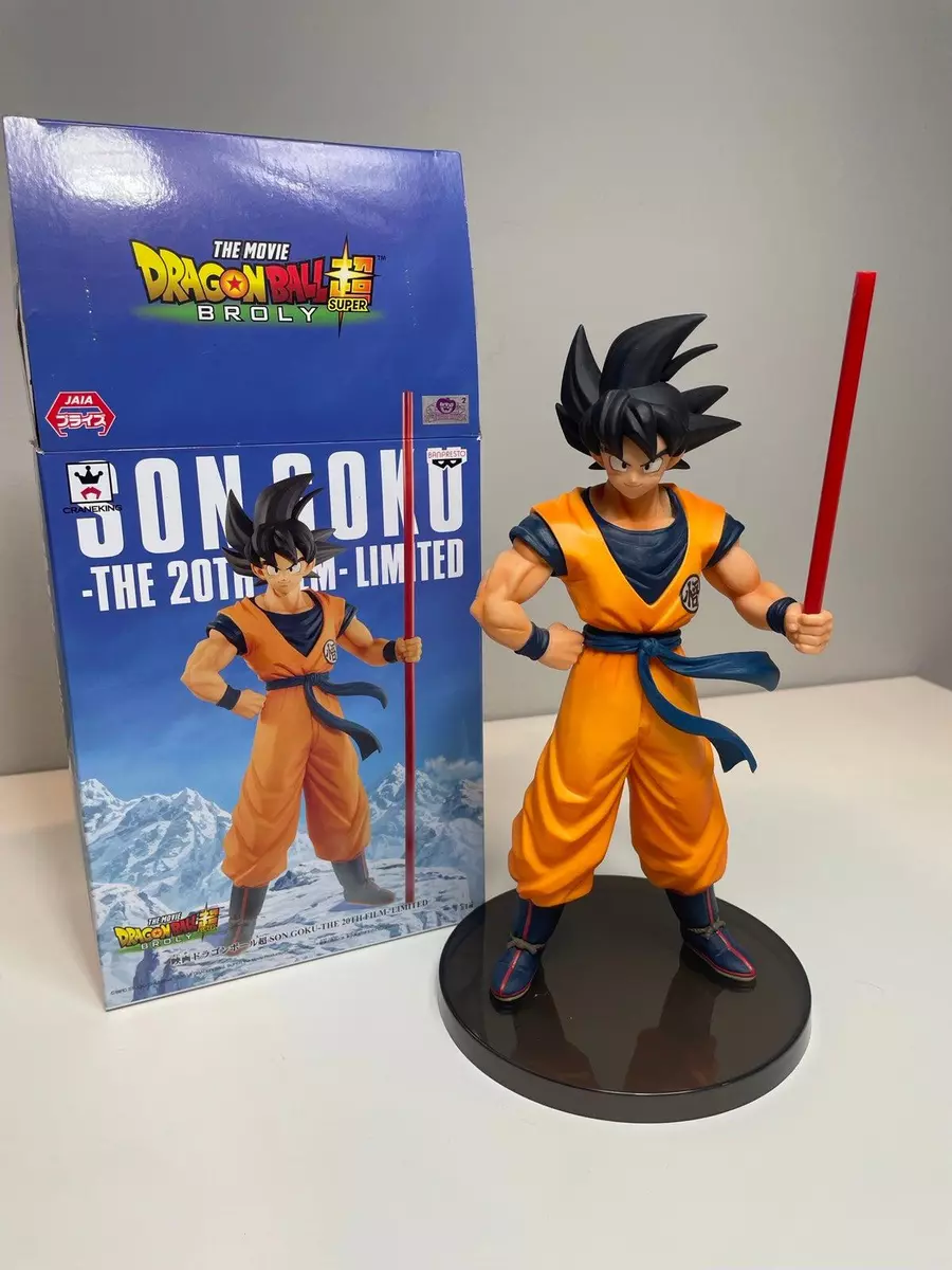 Boneco Goku Dragon Ball Super The 20th Film Limited Son Goku