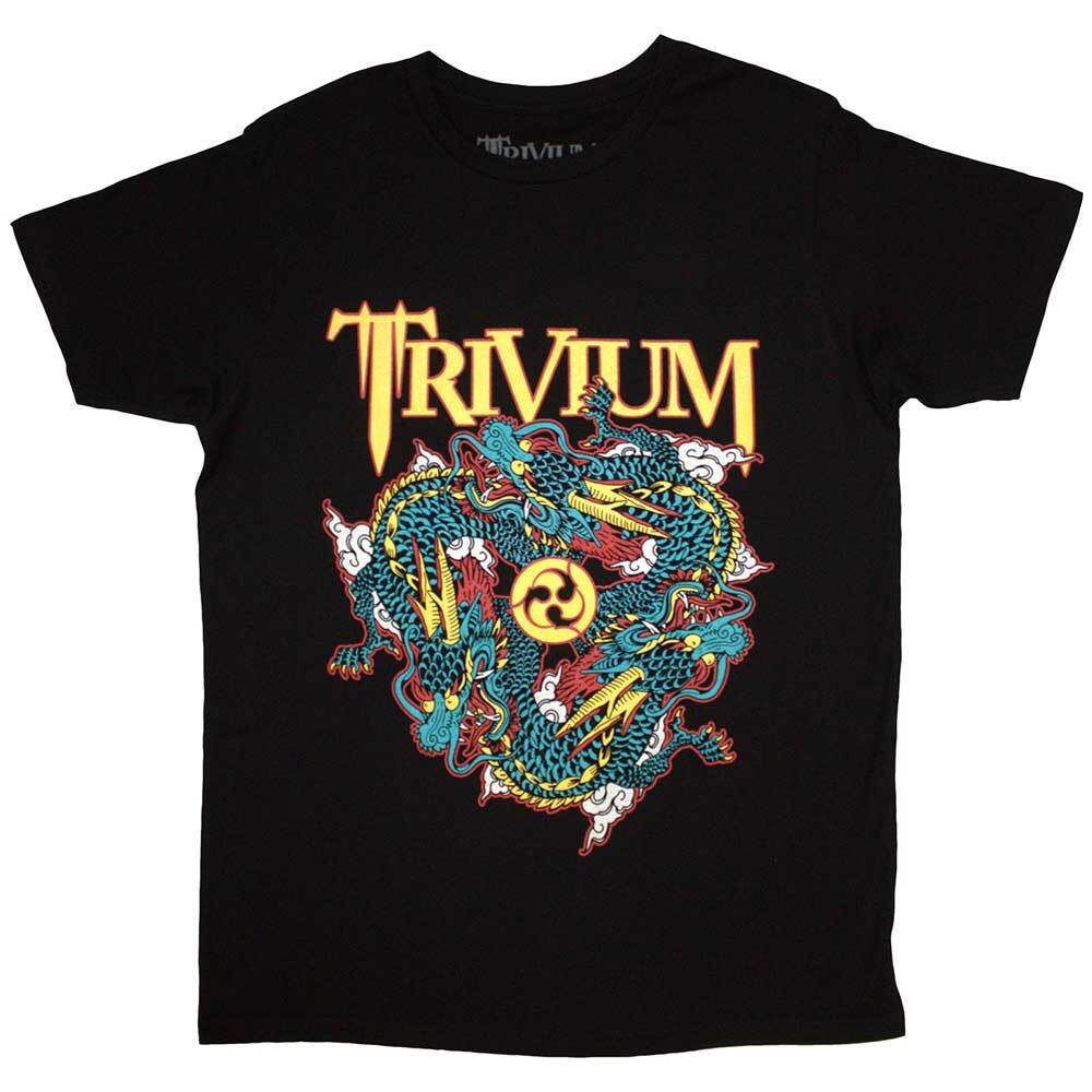 00s y2k TRIVIUM トリビアム 将軍 Tシャツ Lサイズ 黒 Trivium Dragon Circle Pit T-Shirt Black New | eBay
