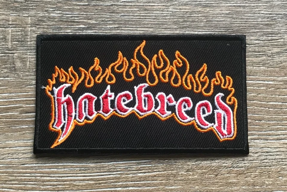 MARKENLOS Hatebreed PATCH Aufnäher Bügelbild Metal Band Heavy Rock'N Roll