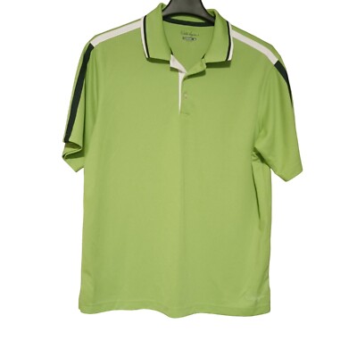 Walter Hagen Mens Hydro-Dri Golf Shirt Large Green (see Pictures)