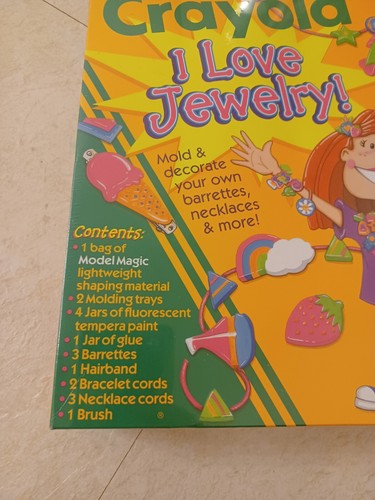 crayola model magic I love jewelry kit binney smith 1994 vintage 90’s - Picture 5 of 9