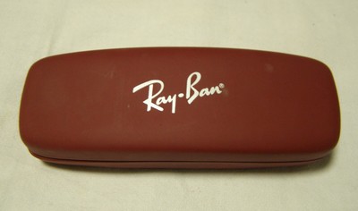 Ray-Ban Red Maroon Slim Hard Clamshell 