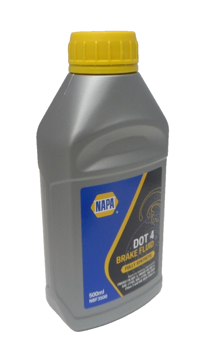 Brake and Clutch Fluid Dot 4 500ml SAE J1703 J1704 FMVSS No116 ISO 4925