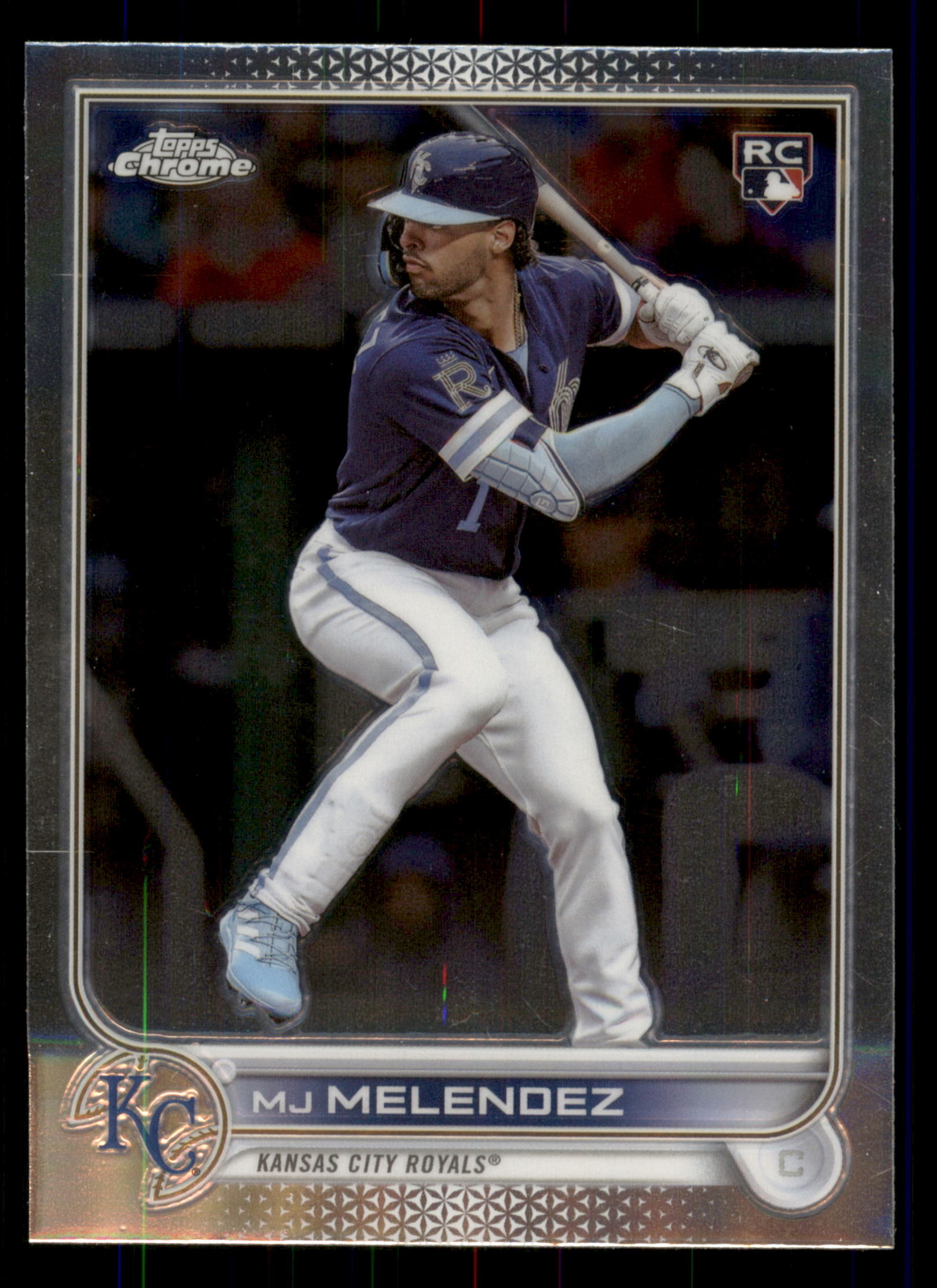 2022 Topps Chrome Update MJ Melendez #USC38 RC Kansas City Royals