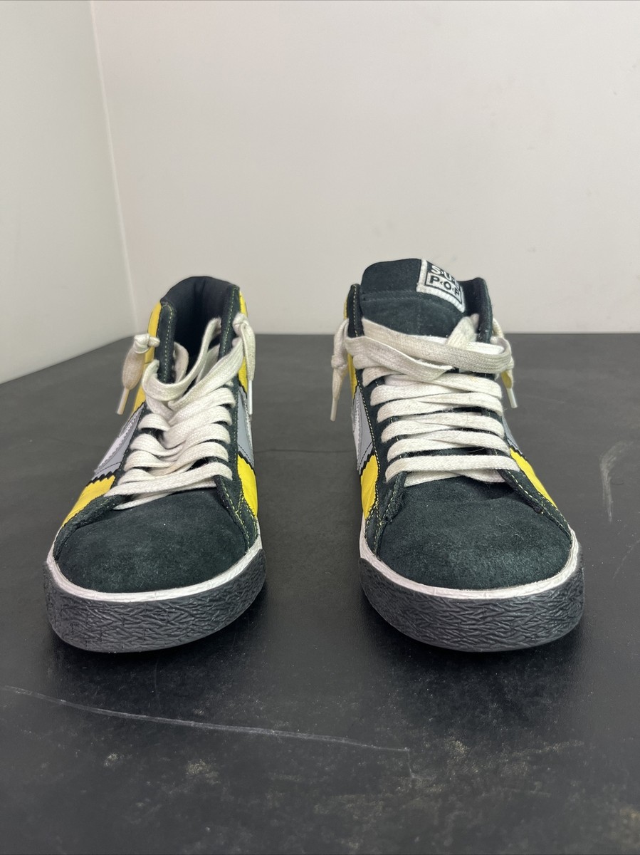 Men RARE Nike SB Elite Blazer Sub Pop 2009 Skate Sneakers 334106 