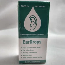 Tuobituo Ear Drops 100%  Organic Earache Relief Age 2+ Ear Infection Drops