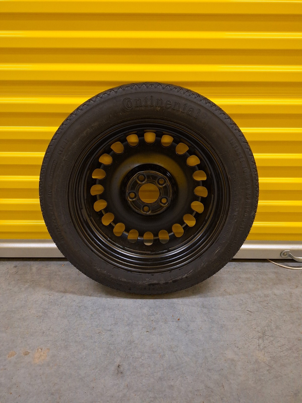 0309 MERCEDES E CLASS E320 E350 W211 EMERGENCY SPARE TIRE WHEEL RIM