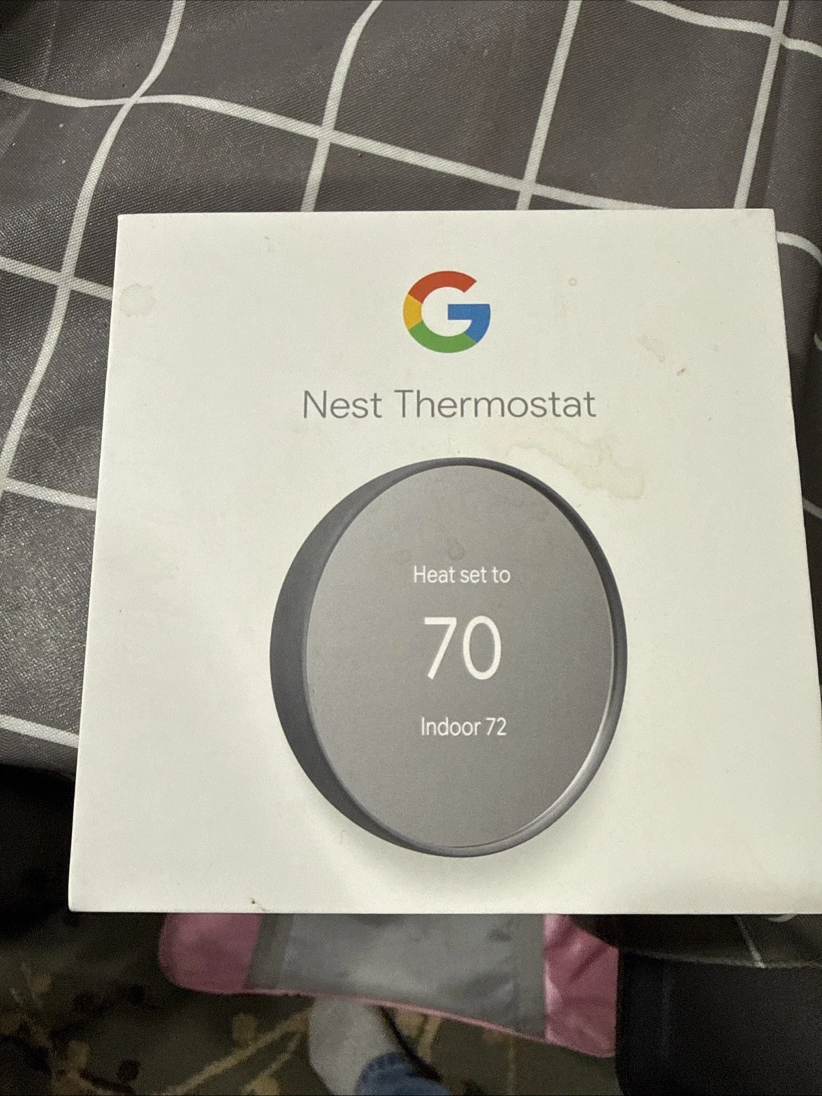 Google Nest Smart Thermostat, Charcoal - GA02081-US