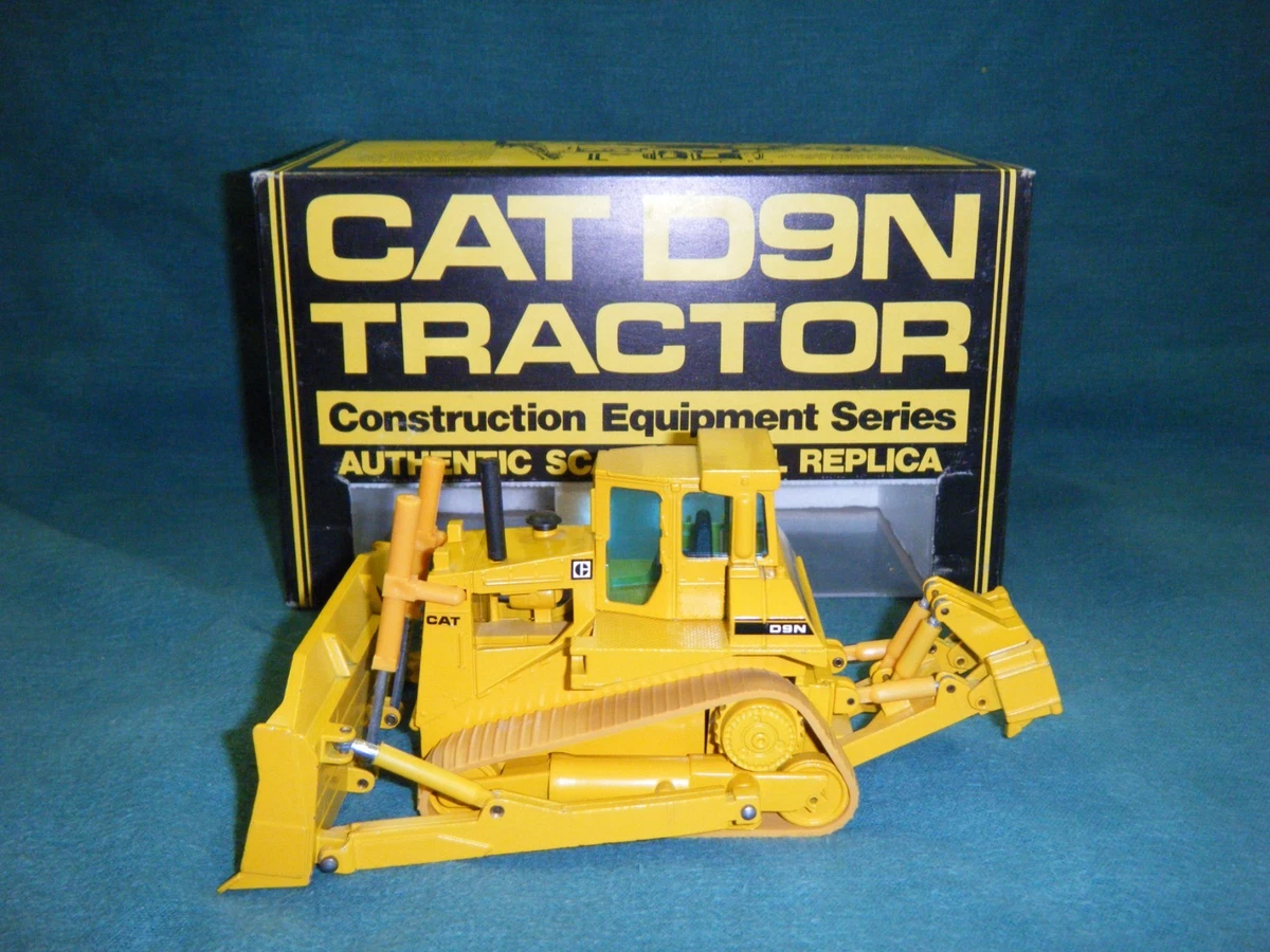 Caterpillar D9 In Vintage Manufacture Diecast Construction