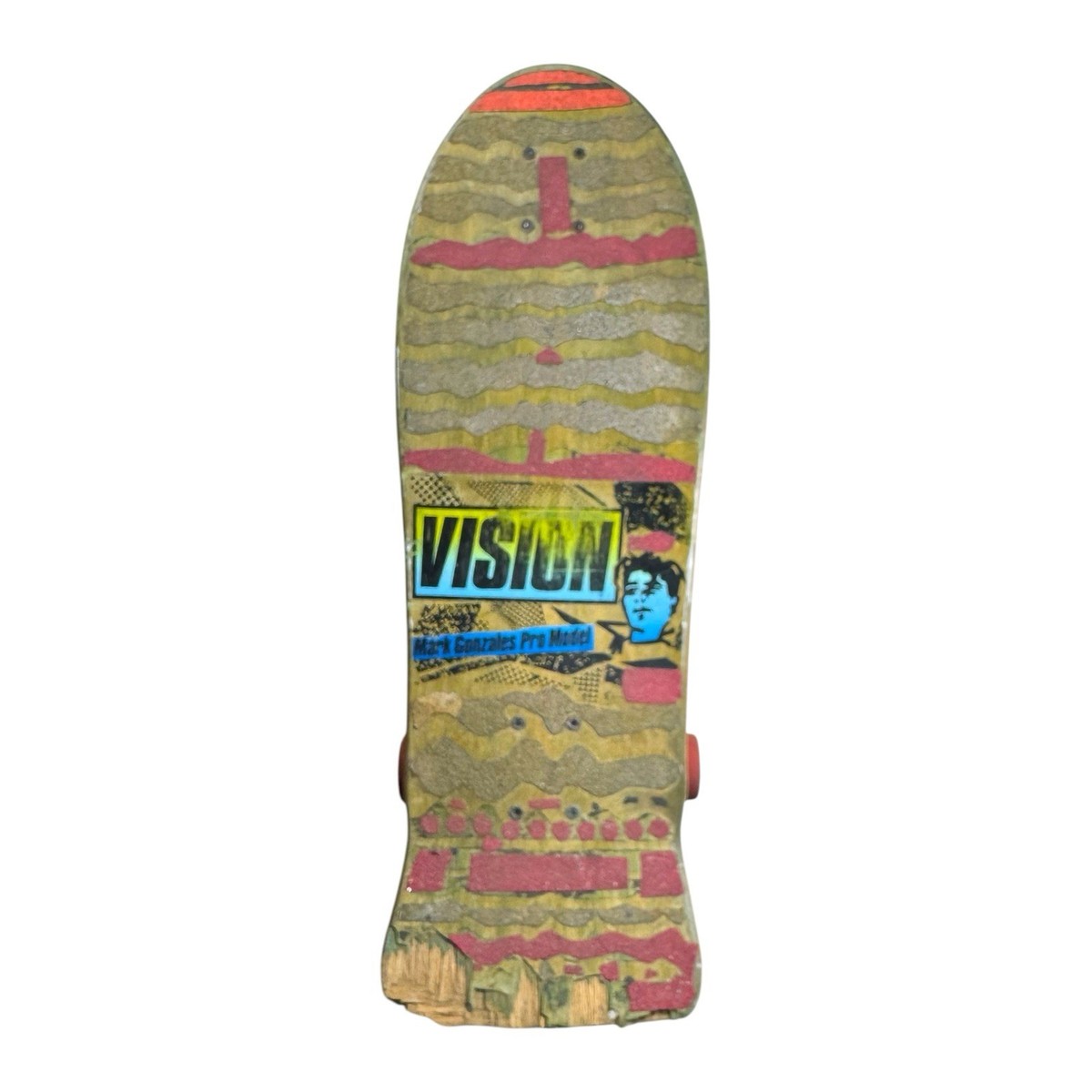 Vintage 1986 Original Vision Mark Gonzales Pro Model Skateboard