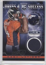 2014 Rookies & Stars Longevity Dress for Success Materials Cody Latimer 0q0