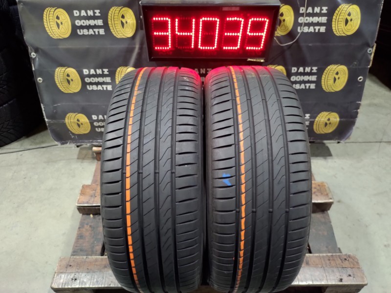 Pneumatici Estivi 2 Gomme usate 225 55 18 PIRELLI Battistrada Residuo 90%