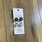 American Eagle Best Fit Removable Metal Jeans Buttons Black/Silver 4-Pack — photo 1