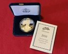 1oz-2010-W- American Eagle Walking Liberty 99.9 Fine Silver Proof Coin With COA