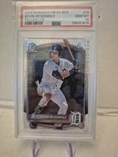 Kevin McGonigle 2025 Bowman Mega Box Chrome Prospects #79 - PSA 10 2 Available