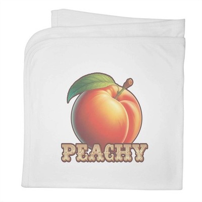Babydecke/Tuch 'Juicy Ripe Peach' Baumwolle (BY00043660)