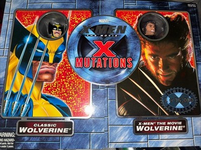 Marvel X-Men The Movie X-Mutations Wolverine 2 Pack Toy Biz 2000 Limited Edition