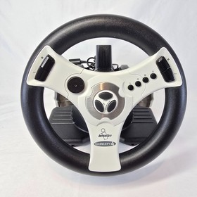 Concept 4 Dreamcast Racing Steering Wheel Boxed Tested Working