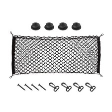 Unifizz Car Rear Cargo Net Stretchable, Automotive Cargo Nets Storage Pouch,A...