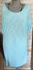 Carole Hochman Midnight Light Blue Nightgown Medium Evening Shadow