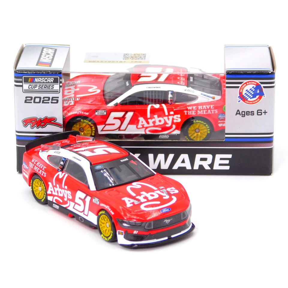 Cody Ware 2025 Arby's 1:64 Nascar Diecast - Image 2 of 4