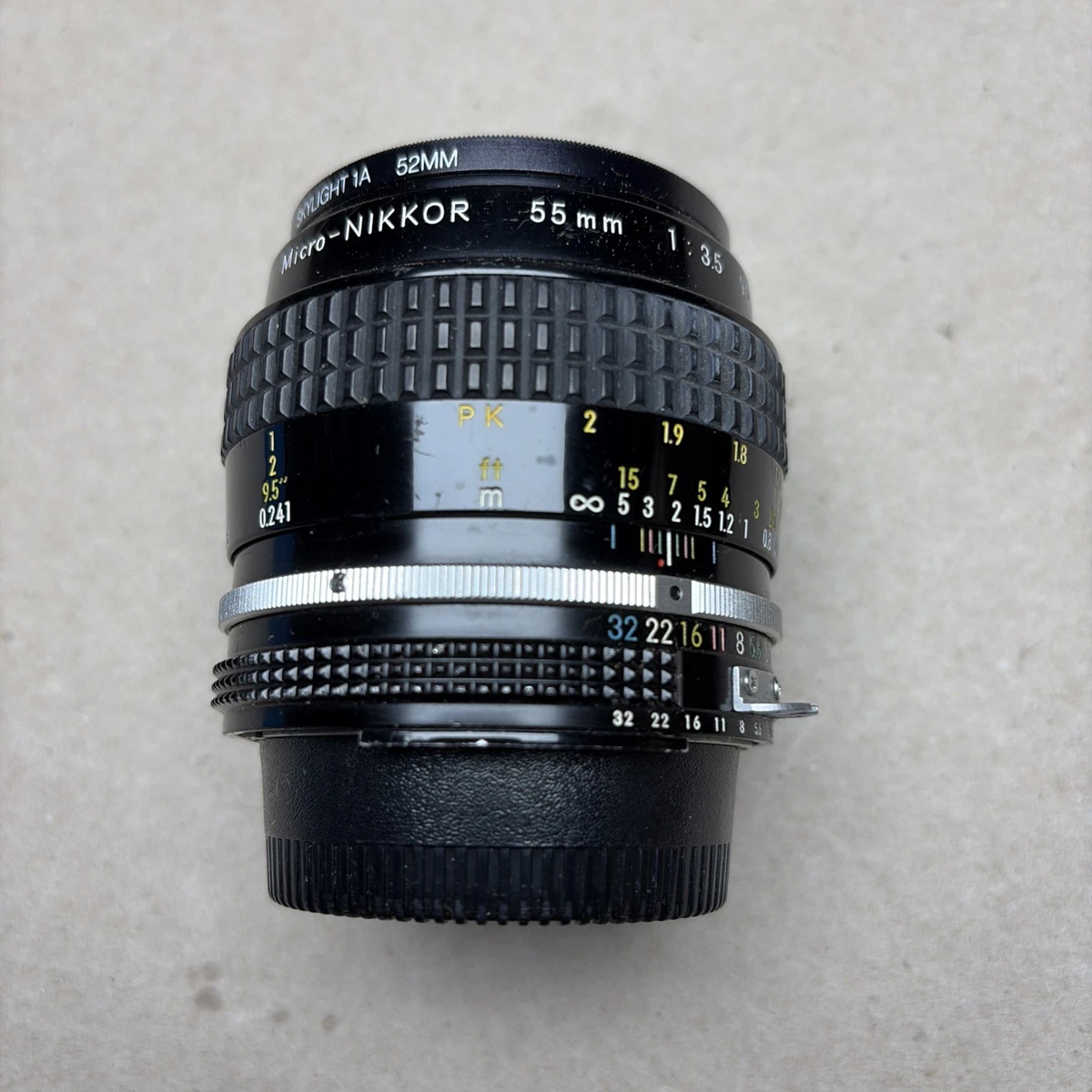 レンズ(単焦点) Micro-NIKKOR Auto 1:3.5 f=55mm Review of Nikon Micro-NIKKOR-P Auto 1: 3.5 f = 55mm | Happy