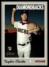 2019 Topps Heritage Taylor Clarke Rookie Arizona Diamondbacks #531
