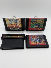 SONIC THE HEDGEHOG for SEGA GENESIS 1 & 3 + Spinball + Knuckles Not for Resale