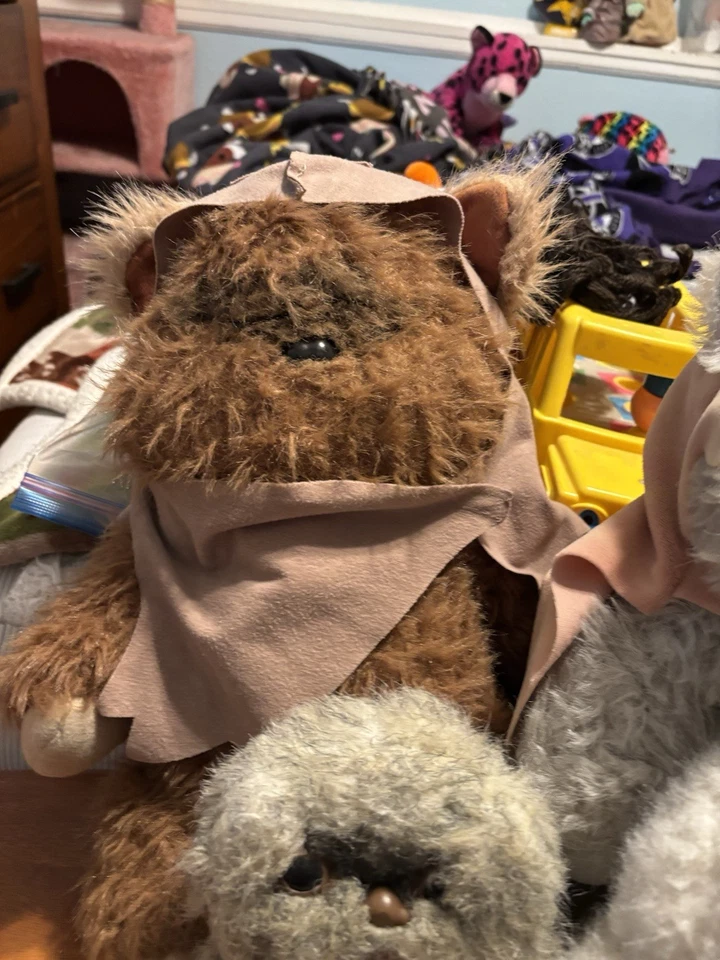 Lote de peluches vintage Star Wars Ewok Foto 3 de 4