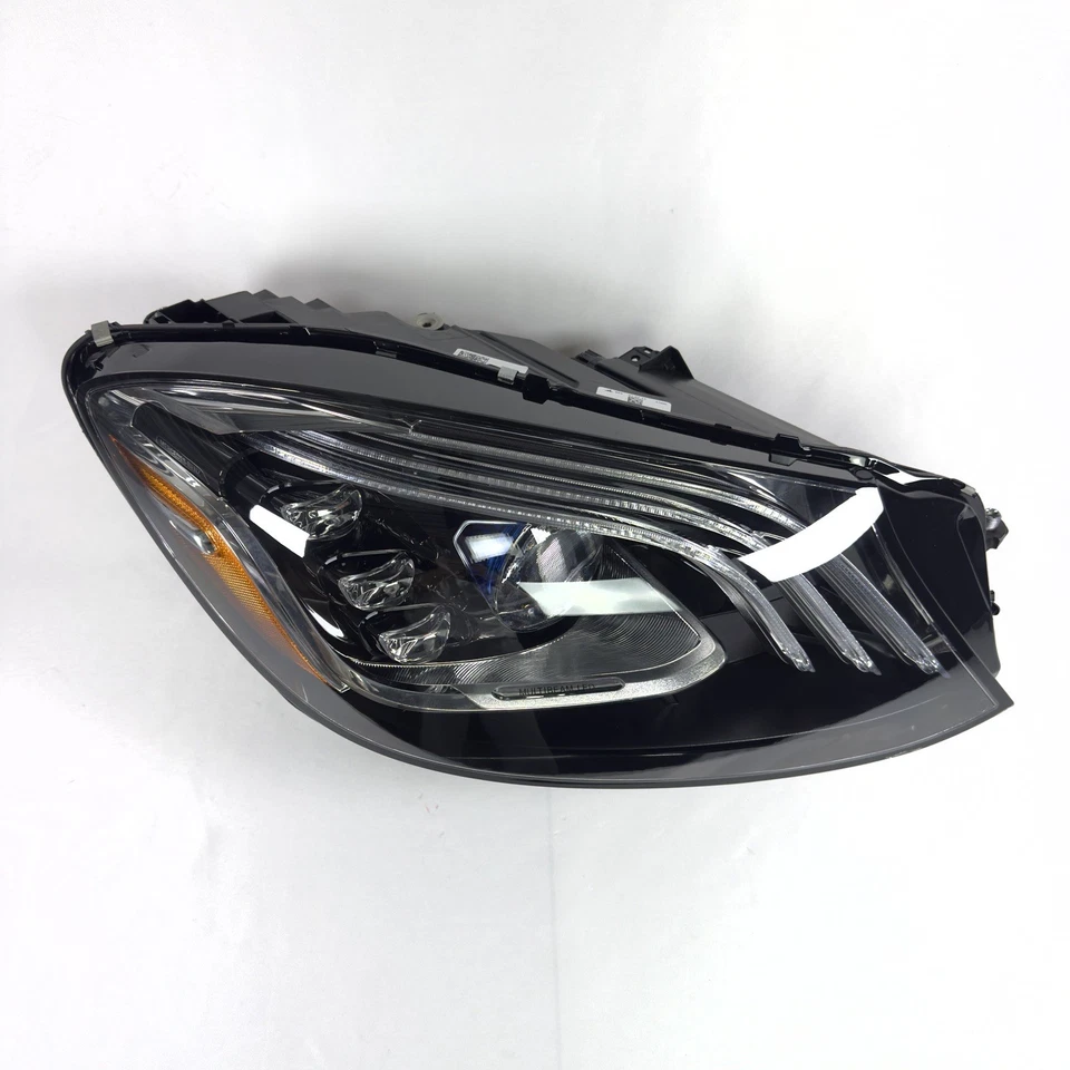✅ Faro derecho LED OEM 2018 2019 2020 Mercedes Benz Clase S S560 S450 perfecto Foto 2 de 4