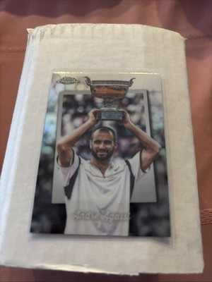2025 Topps Chrome Tennis Andre Agassi Captured Insert #CTD-7