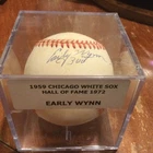 Hall Of Famer Early Wynn ￼￼1959 White Sox Autographed AL Baseball