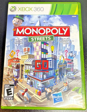 Monopoly Streets (Xbox 360, 2010) w/Manual